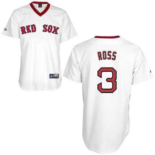 David Ross #3 mlb Jersey-Boston Red Sox Women's Authentic Home Alumni Association Baseball Jersey